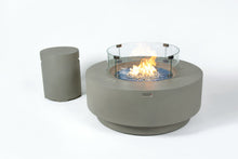 Elementi Plus OFG414LG Colosseo Concrete Outdoor Fire Table