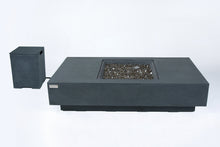 Elementi Plus OFG416DG Cannes Concrete Outdoor Fire Table