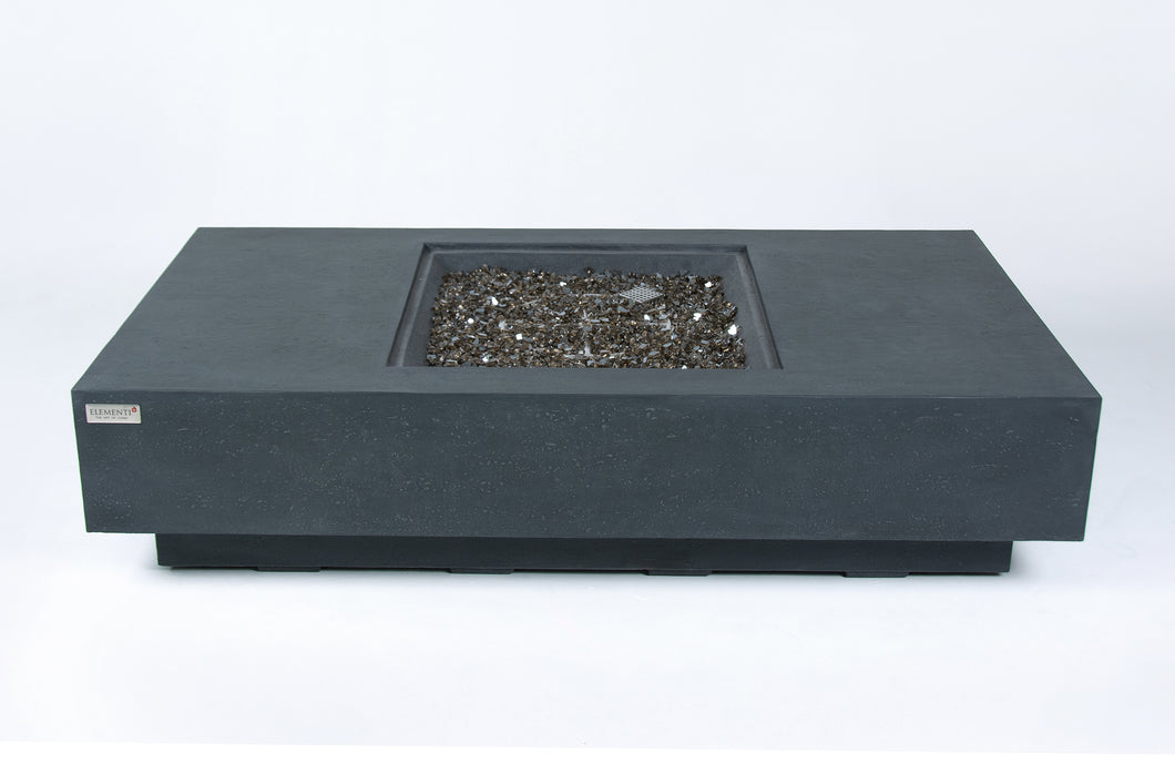 Elementi Plus OFG416DG Cannes Concrete Outdoor Fire Table