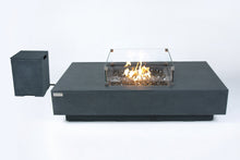 Elementi Plus OFG416DG Cannes Concrete Outdoor Fire Table