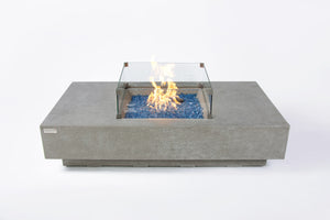 Elementi Plus OFG416LG Monte Carlo Concrete Outdoor Fire Table