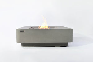 Elementi Plus OFG419LG Lucerne Concrete Outdoor Fire Table