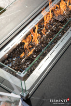 Varna Marble Porcelain Outdoor Fire Table