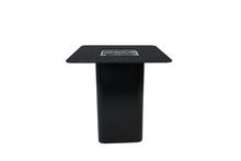 Elementi Plus OFP221BB Koln Marble Porcelain Bar Table