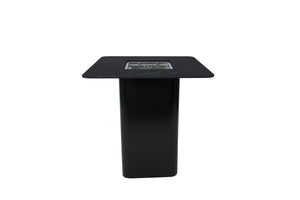 Elementi Plus OFP221BB Koln Marble Porcelain Bar Table