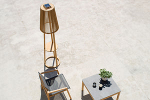 Les Jardin Palma Solar LED Floor Lamp