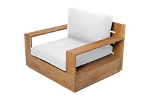 7 pc 84" Pacific Teak Deep Seating Set with 72" Coffee Table. Sunbrella Cushion.