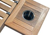 Teak Cup Holder Tray for Pacific Chaise Loungers