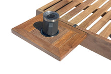 Teak Cup Holder Tray for Pacific Chaise Loungers
