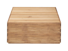 Pacific 40" Square Teak Outdoor Coffee Table