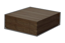 Pacific 40" Square Teak Outdoor Coffee Table WeatherMAX Outdoor Weather Cover