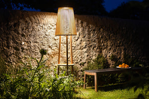 Les Jardin Palma Solar LED Floor Lamp
