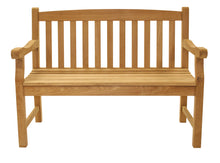 Classic 2 Seater Teak Outdoor Bench