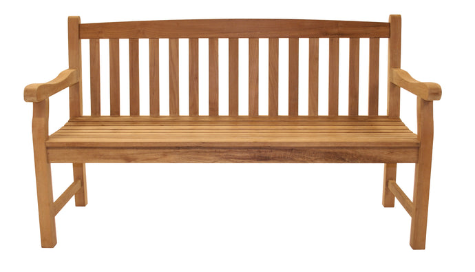 Classic 3 Seater Teak Outdoor Bench