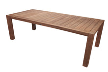Royal Teak 9-Piece Captiva Teak and Sling Dining Set with 96" Rectangular Table