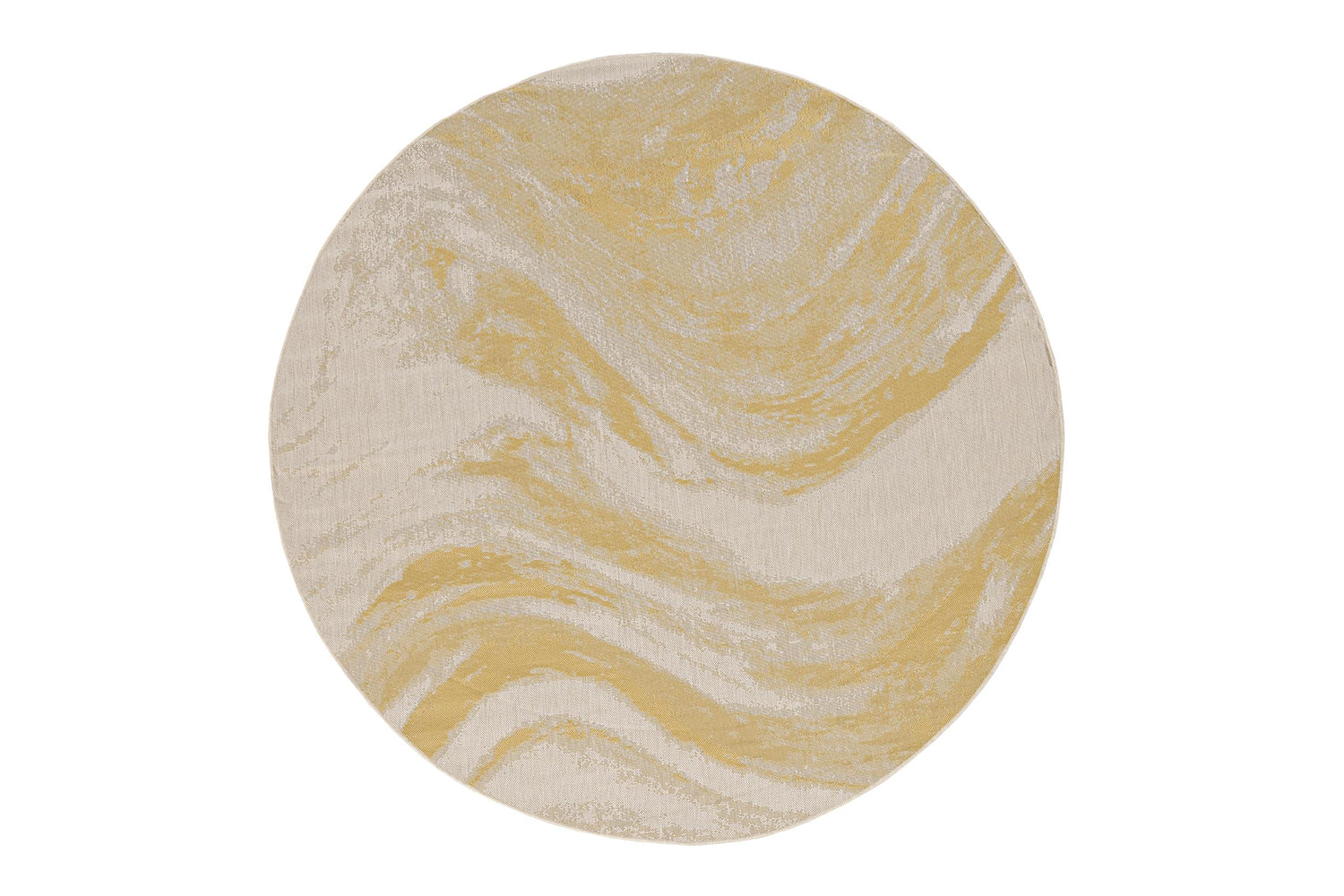 Kas Round Rugs KAS Provo Strokes Round Indoor/Outdoor Rug – Willow Creek Designs
