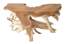 Teak Root Console Table