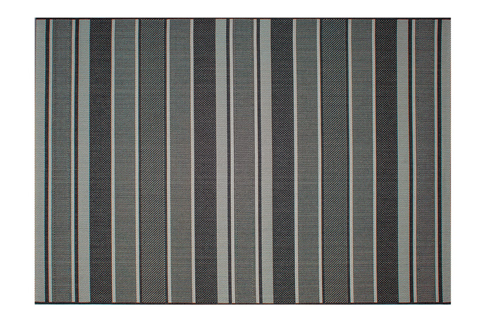 Treasure Garden Soho Textured Stripe Indoor/Outdoor Rug