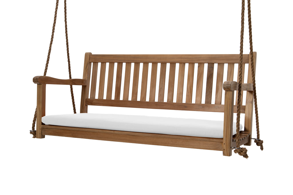 Huntington Teak Swing Bench – Willow Creek Designs
