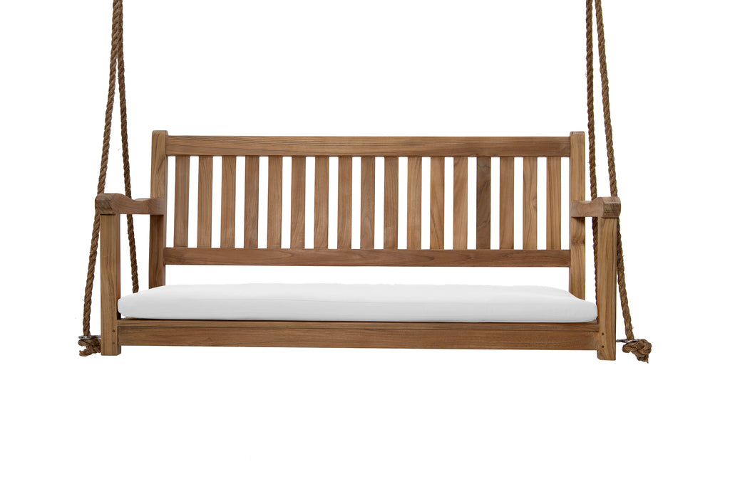 Huntington Teak Swing Bench – Willow Creek Designs