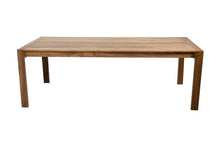 9 pc Venice Teak Arm Dining Set with 108" Rectangular Dining Table