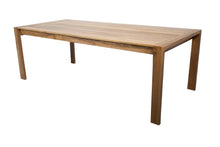 11 pc Venice Teak Dining Set with 108" Rectangular Dining Table