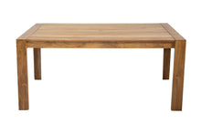 7 pc Pacific Teak Dining Set with 42" x 72" Rectangular Dining Table - 6x Arm