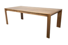 9 pc Venice Teak Arm Dining Set with 84" Rectangular Dining Table