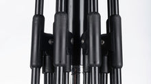 6.5'x6.5' Square Monterey Crank Lift Fiberglass Market Umbrella- No Tilt