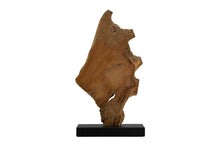 Teak Wood Welcome Sign Stand