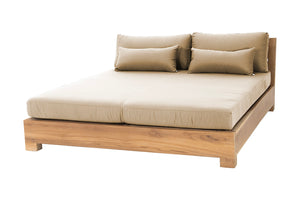 Westgate Teak Outdoor Daybed. Sunbrella Cushion.