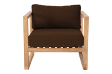 7 pc Venice Teak Deep Seating Set with Coffee Table. Sunbrella Cushion.