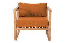 7 pc Venice Teak Deep Seating Deluxe Sofa with Coffee Table. Sunbrella Cushion.