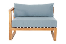 Venice Teak Outdoor Left Arm Chair. Sunbrella Cushion
