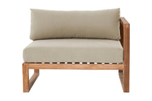 Venice Teak Outdoor Right Arm Chair. Sunbrella Cushion