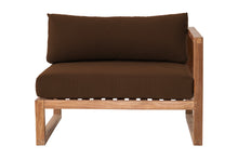 Venice Teak Outdoor Right Arm Chair. Sunbrella Cushion