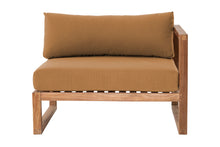 Venice Teak Outdoor Right Arm Chair. Sunbrella Cushion