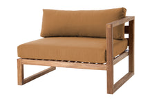 Venice Teak Outdoor Right Arm Chair. Sunbrella Cushion