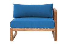 Venice Teak Outdoor Right Arm Chair. Sunbrella Cushion