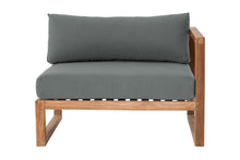 Venice Teak Outdoor Right Arm Chair. Sunbrella Cushion