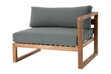 Venice Teak Outdoor Right Arm Chair. Sunbrella Cushion