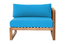 Venice Teak Outdoor Right Arm Chair. Sunbrella Cushion