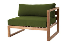 Venice Teak Outdoor Right Arm Chair. Sunbrella Cushion