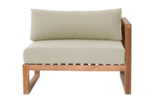 Venice Teak Outdoor Right Arm Chair. Sunbrella Cushion
