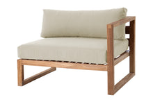Venice Teak Outdoor Right Arm Chair. Sunbrella Cushion