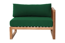Venice Teak Outdoor Right Arm Chair. Sunbrella Cushion