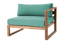 Venice Teak Outdoor Right Arm Chair. Sunbrella Cushion