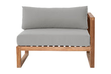 Venice Teak Outdoor Right Arm Chair. Sunbrella Cushion