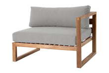 Venice Teak Outdoor Right Arm Chair. Sunbrella Cushion