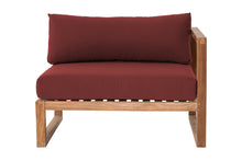 Venice Teak Outdoor Right Arm Chair. Sunbrella Cushion